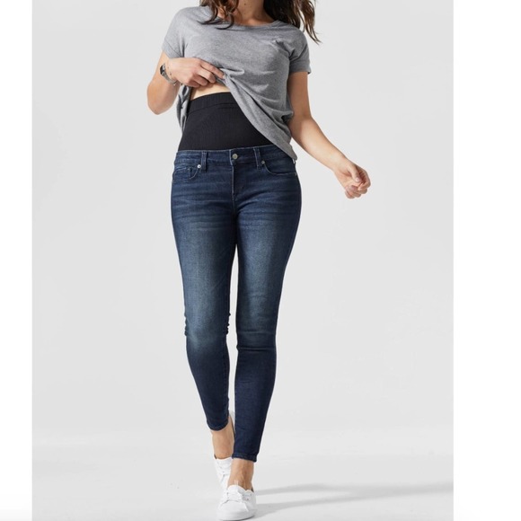 BLANQI Denim - BLANQI DENIM Postpartum Support Skinny Jeans - Smokewash, 0 US